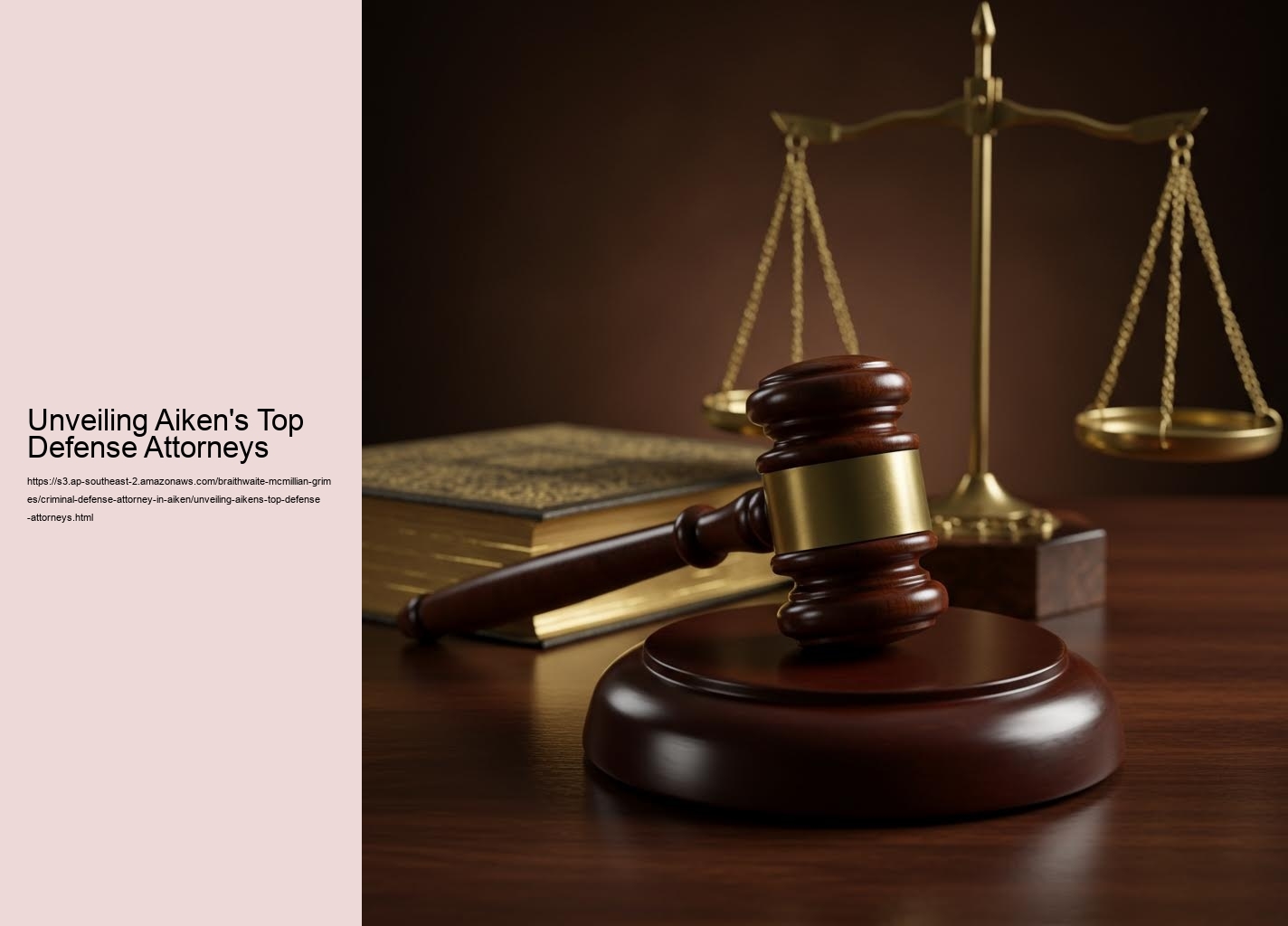 Unveiling Aiken's Top Defense Attorneys